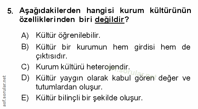 Soru 5