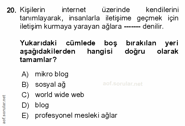 Soru 20
