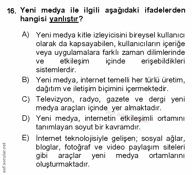 Soru 16