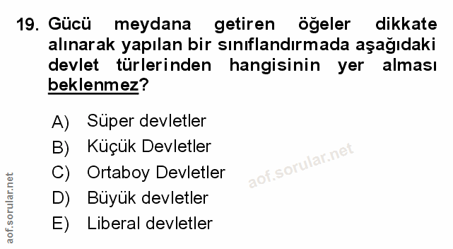 Soru 19