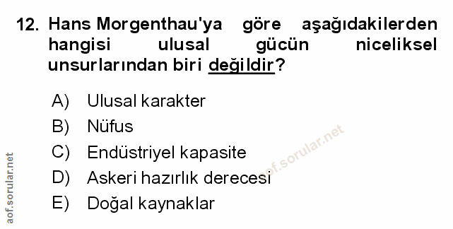 Soru 12