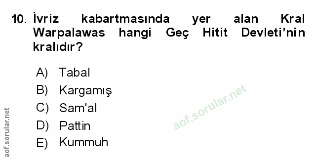 Soru 10