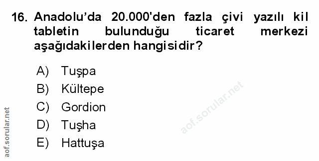 Soru 16