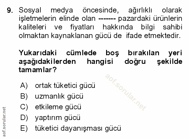 Soru 9