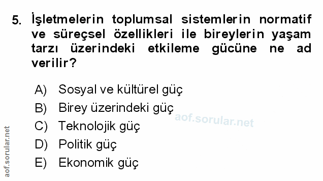 Soru 5