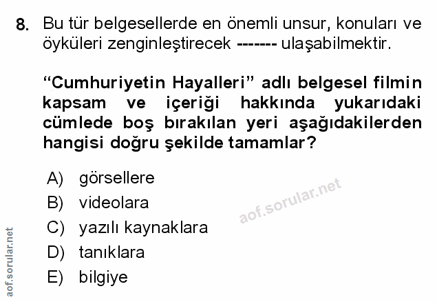 Soru 8
