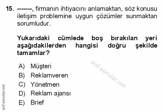 Soru 15
