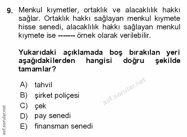 Soru 9