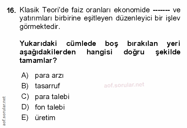 Soru 16