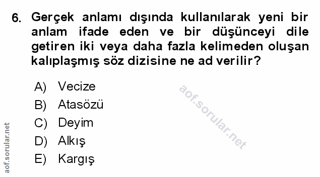 Soru 6