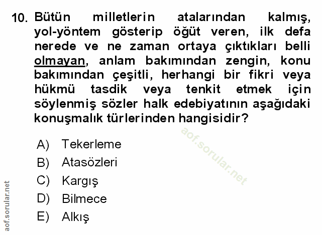 Soru 10
