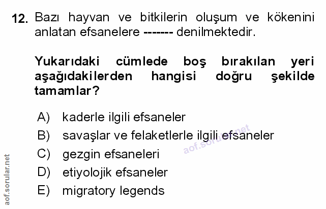 Soru 12