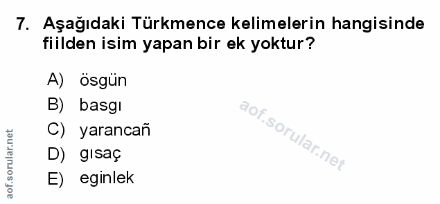 Soru 7