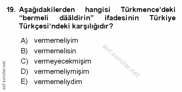 Soru 19