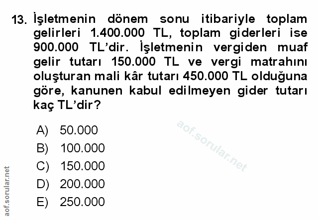 Soru 13