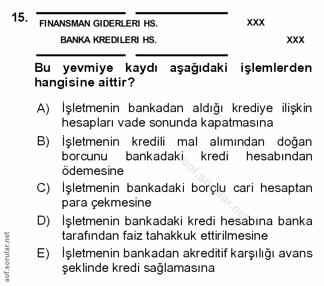 Soru 15