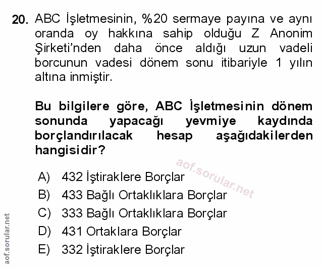 Soru 20