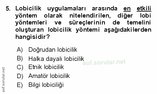 Soru 5
