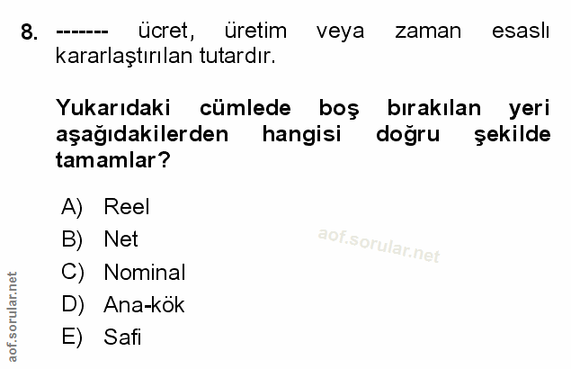 Soru 8