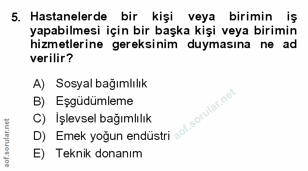 Soru 5