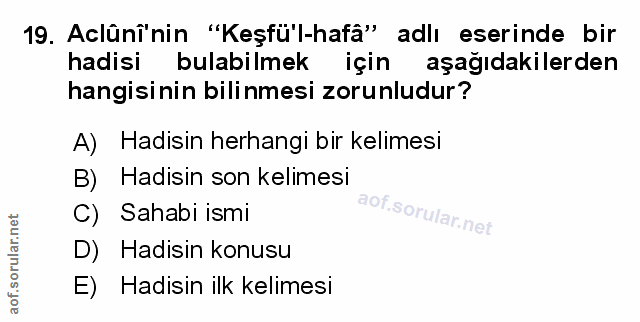 Soru 19