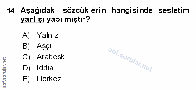 Soru 14