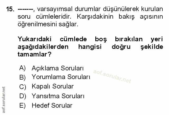 Soru 15