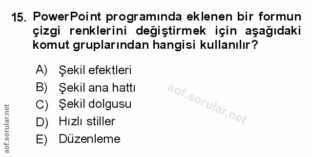 Soru 15