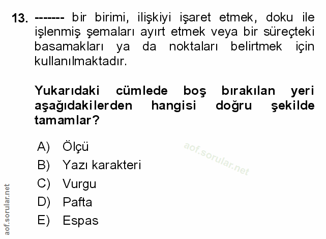 Soru 13