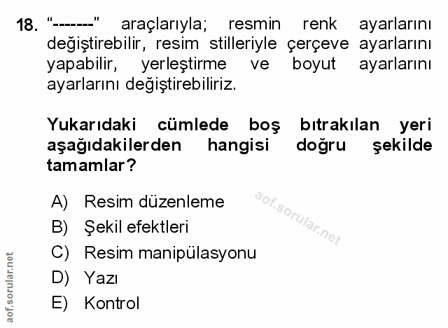 Soru 18