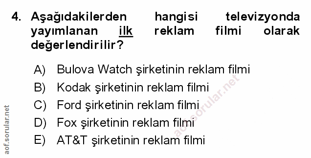 Soru 4