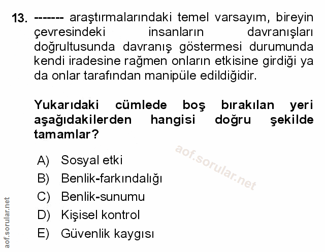 Soru 13