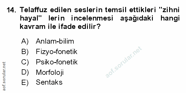 Soru 14
