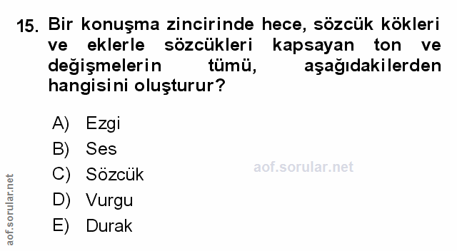 Soru 15