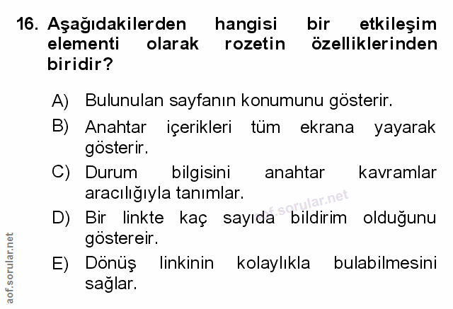 Soru 16
