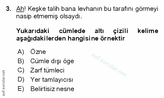 Soru 3