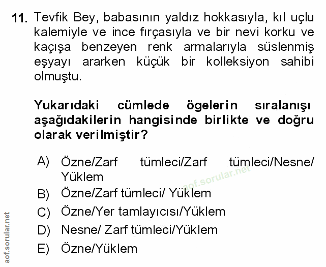 Soru 11