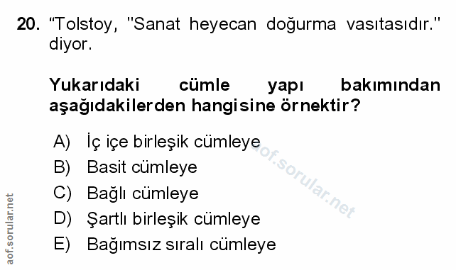 Soru 20