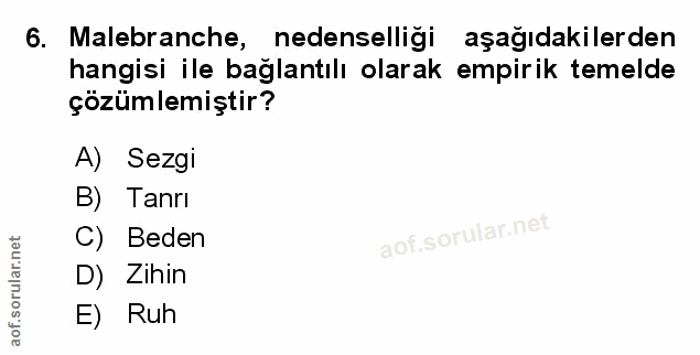 Soru 6