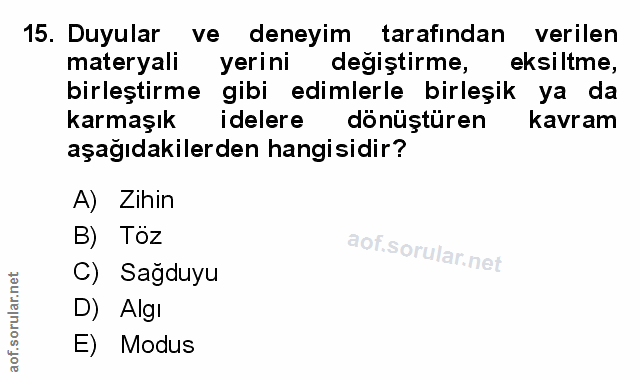 Soru 15