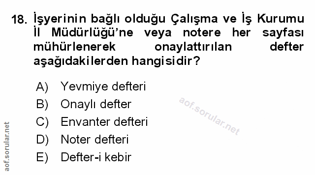 Soru 18