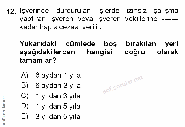 Soru 12