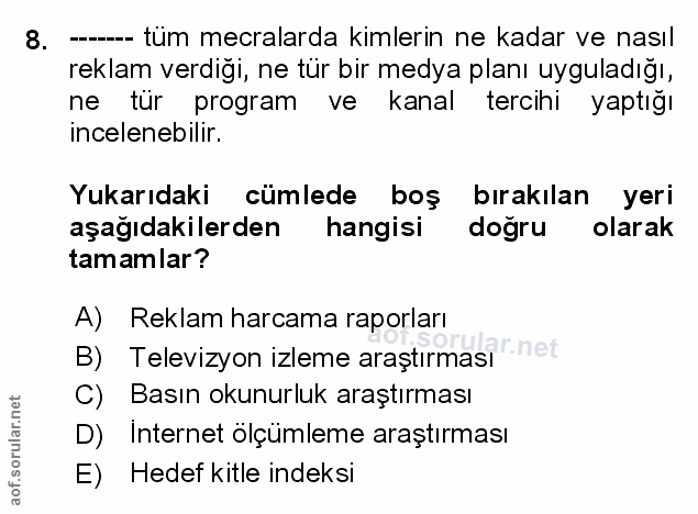 Soru 8