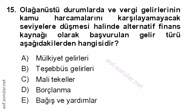 Soru 15
