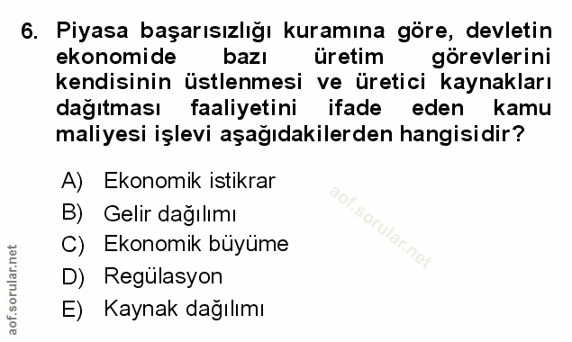 Soru 6