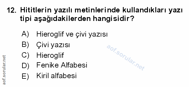 Soru 12