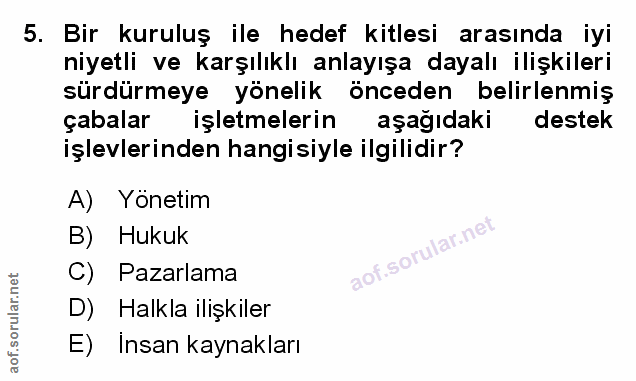 Soru 5