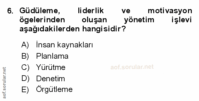 Soru 6
