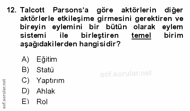 Soru 12