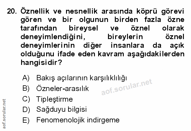 Soru 20